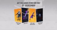 Free rewards from Operation Chrono in Free Fire